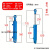 液压油缸5吨63缸径液压缸双向小型升降油顶电动微重型油缸液压站 63*35*250