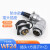 弯式防水航空插头插座WF24-2-3-4-9-10-12芯弯头TV母座Z连接器 WF24-2芯 TV+Z