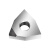 金刚石刀片PCD钻石铣刀粒高精铜铝用高光车刀片WNMA08APKTSNMA VNMA160404 PCD