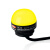 K50L防水防尘设备状态指示灯三色灯半球形设备信号灯12V24V 红黄绿 一灯亮三色