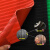 山河工品高压绝缘垫配电房专用绝缘板减震橡胶垫10kv红黑绿缓冲防尘橡胶皮 2米*5米*10mm【黑色平面35kv】 