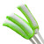 金诗洛 K536 (3个)百叶窗缝隙刷 空调出风口清洁刷键盘仪表除尘刷 绿色17.5*2.5*3cm 