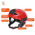 予界 水域救援头盔 蓝天抢险专用 消防专用ABS材质救生头盔抗冲击 半盔红色