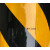 高速公路波形护栏端头反光膜 弯头反光膜 桥梁护栏板端头防撞警示 黄黑微棱镜工程膜40*50