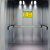 电梯客梯货梯24小时紧急救援电话应急按钮指示标识贴小区物业禁止 透明款新版12个图标10张装 10x20cm