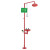 润旺达 WJH1107H紧急冲淋洗眼器三节304不锈钢+环氧静电防腐涂层 红 1台
