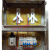 适用定制户外不锈钢配电箱成套充电配电箱室外控制箱防水箱监控防雨箱 深棕色
