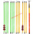 令克棒 高压拉闸杆35KV电工令克棒绝缘杆绝缘棒实伸缩型电工操作 伸缩型3节4米送袋子