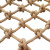 阿力牛 AQJ110 麻绳网孔防护网 顶棚景区护栏网隔离网 菱形打结网  10mm绳粗10cm网孔2×10m