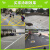 马路划线漆停车位道路篮球场耐磨黄色油漆水泥地面公路画地标线漆 绿色【防水耐晒】 1kg