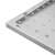 圣极光五金工具挂板汽修挂钩架展示架板可定制G3701灰色0.6米