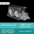 谷瑞亚克力真空手套箱实验室氮气密闭隔离透明防尘惰性气体定制操作箱 MT010-B(高性价比）1000*500*500