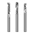 科能芯 单刃螺旋铣刀3.175铝用PVC亚克力铣刀钨钢右旋广告雕刻机刀具 1.0mmx3.5Cx3.175x38 