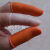 20个50个100个切口乳胶橡胶工业加厚耐磨麻点劳保颗防滑手指套 粉色均码100克（200个）