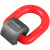 焊接D型环G80高强度起重合金钢吊环  吊耳船用带卡簧整体模锻连接 3/80.8吨 D型环带座