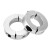 定制适用固定环分离型 光轴固定环夹紧环 夹轴器轴套轴承固定环限 铝分离-内径30MM（30*55*15