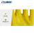 兰浪LANON SR206进口天然橡胶耐酸碱手套 工业实验室清洁防滑透气劳保手套 3双 L码 