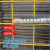 仓库车间隔离网对开门折叠门铁丝网围栏钢丝网移动隔断网支持定制 2.0高*3.0宽 推拉门 单扇