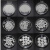 高铝瓷圆球斜三角厂家高铝瓷研磨石抛光磨料陶瓷研磨球氧化铝磨石 高铝瓷圆球6mm（25公斤）