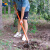固乡 1.2米三齿耙 挖土耙开荒长柄农用除草种菜耙钉耙挖矿耙园艺园林耙子 清洁工具