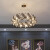 文图（WenTu）设计师水晶灯后现代简约客厅美式创意个性网红大厅餐厅轻奢吊灯 1000圆形