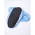 布鞋套可洗可反复使用防滑防尘机房室内车间电子厂脚套  均码 10双浅蓝色防滑底