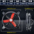 排气扇抽风机强力厨房排风扇换气扇工业大功率商用高速风机 24寸380v双滚珠轴承工厂等用