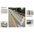 锦安行 JCH-JSH-800 京式道路护栏市政护栏马路隔离栏人行道防撞围栏 一网一柱 高度0.8m 长3.08m 厚0.8mm