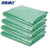 海斯迪克 HKY-87 商用彩色大号垃圾袋 分类袋 加厚塑料平口袋（100个）绿色100*120cm