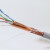 KSCABLES 超五类双屏蔽双绞网络线Cat5e SFTP 4×2×0.47无氧铜 100米