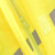 安小侠 时尚长款风衣反光雨衣成人保安站岗连体雨披可定制 荧光黄 2XL