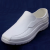 EVA白色食品卫生靴加绒食堂厨房工厂专用雨靴防滑耐油高筒棉水鞋 EVA白色（低帮） 44