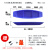 谋福（CNMF）牛筋塑料船加厚渔船 PE双层塑料冲锋舟捕鱼船【3.8米加厚船（380*115*36cm）】