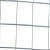 2.5厘米孔加粗加硬热镀锌铁丝网围栏养殖网阳台钢丝护栏防鼠网 10毫米粗1米高25厘米孔18米