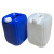 京采无忧 塑料化工桶 塑料油桶方桶储水桶化工堆码桶 特厚25L四角加固白色
