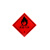 危险品油罐车安全告示警示标识反体爆炸品腐蚀品贴纸GNG-539 25x25cm易燃气体2贴纸