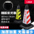 施韵令禁止停车桩警示牌告示牌塑料反光路锥请勿泊车方锥交通路障雪糕桶 6斤黑黄请勿泊车