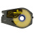 丽标线号机打号机用贴纸不干胶标签6mm黄色LB-106Y适用C-210T/E C-580T