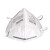3M 9002防尘口罩工业粉尘防护 头戴式颗粒物防护口罩 环保装50只/包