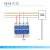 基克孚 T1一级电源防雷器limp25KA迷你型避雷器 10/350us I级试验浪涌 一级（2P-100KA） 