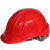 代尔塔 安全帽工程施工建筑领导工业ABS工地透气防砸头盔 可印字 白色