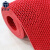 正奇谊PVC防滑地垫镂空泳池地毯红厚4.5宽0.9*1米（要几米拍几不裁断）