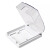 天创 通用86型开关防水盒浴室卫生间插座面板保护盖透明防水罩 单位：个 双位白色 