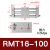 普霖乐  磁耦式无杆气缸RMT16 20 25 32 40-10/150RMTL长行程 RMT16X100S 