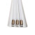 顺冠照明led灯管支架日光灯超亮节能荧光灯管1.2米20W30W48W棒管 灯管支架1.2米单支带罩加厚
