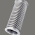 誉力 304不锈钢银色波纹管 柔性伸缩软管 KF40×150mm 