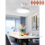 妙普乐法国吊扇灯2024新款家用一体风扇灯餐厅波西米亚吸顶年隐形卧室客 吸顶-白色48寸-变频遥控-支持精