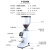 适用于凌动022商用意式咖啡磨豆机电动咖啡豆研磨机全自动定量直出 白色+金属残粉拍豆仓（70克