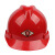 唐丰V型PE安全帽 红色 防砸 工地建筑施工安全帽 30顶/箱 1箱 现货  红色