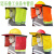 文枝安全帽防晒套 遮阳帽子工地施工防晒套夏季透气大檐罩折叠圈配件 可折叠拉链透气-桔色
